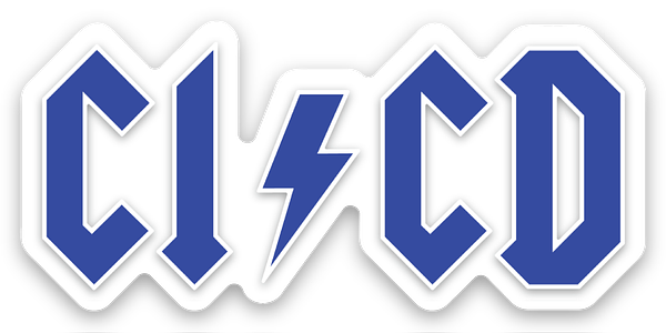 CI & CD - Die cut stickers